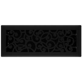 Imperial RG3460 Floor Register, Polystyrene, Black Iron