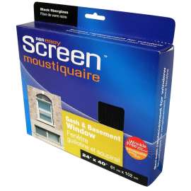 Eazy Screen SG2440B Screen Wire, 40 in L, 24 in W, Fiberglass, Black