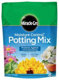 Miracle-Gro 75578300 Potting Soil, 8 qt Coverage Area