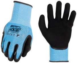 MECHANIX WEAR CoolMax SpeedKnit S1CB-03-540 Work Gloves, Men's, L, XL, Latex Coating, Blue