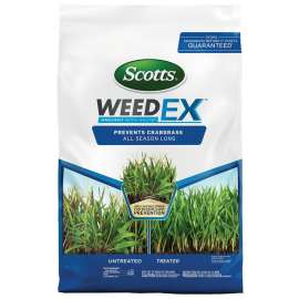 Scotts WeedEx 49024 Crabgrass and Grass Weed Preventer, Solid, Spreader Application, 10 lb Bag