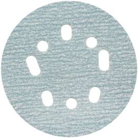 NORTON ProSand A975 0 7660768327 Vacuum Disc, 5 in Dia, 100 Grit, Medium, Ceramic Alumina Abrasive, Paper Backing