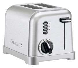 Cuisinart CPT-160 Toaster, 2 Slice/Hr, Stainless Steel