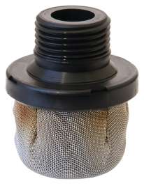 GRACO 288716 Inlet Strainer, Mesh Filter, Plastic/Stainless Steel