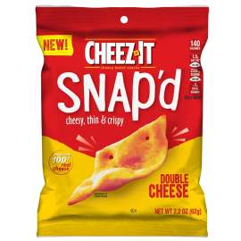 CHEEZ-IT 24100114221 Crackers, Double Cheese Flavor