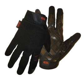 BOSS 5211L Mechanic Gloves, L, Reinforced Thumb