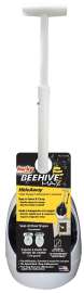 Korky 97-4FR Toilet Plunger with Holder, 6 in Cup, T Handle