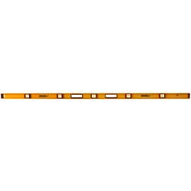 Johnson 1234-7800 I-Beam Level, 78 in L, 5-Vial, Magnetic, Aluminum, Yellow