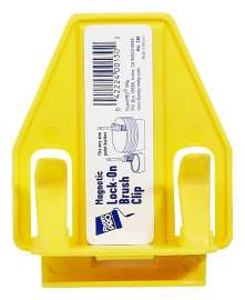 FOAMPRO 130 Magnetic Brush Clip, Clamp-On, For: 1 gal Paint Can, Plastic Pail