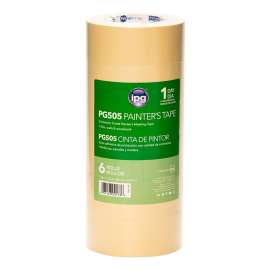 IPG PG505.123R Masking Tape, 60 yd L, 1.88 in W, Paper Backing, Beige