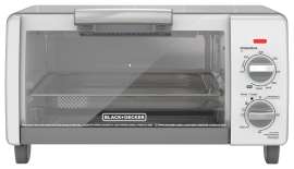 SPECTRUM TO1785SG Toaster Oven, 1150 W, Knob Control, Gray/Silver