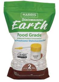 HARRIS DE-FG2P Diatomaceous Earth with Powder Duster, Powder, 2 lb Bag