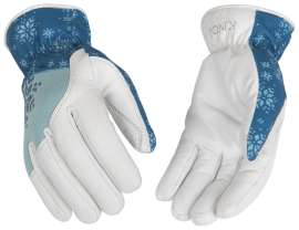 KincoPro Heatkeep 103HKW-L Gloves, Women's, L, Angled Wing Thumb, Double Shirred Elastic Wrist, Easy-On Cuff, TR2 Lining