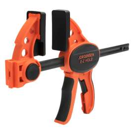 JORGENSEN E-Z HOLD Series 33406 Medium-Duty Expandable Bar Clamp, 300 lb, 6 in Max Opening Size, 3-3/8 in D Throat
