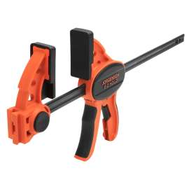 JORGENSEN E-Z HOLD Series 33412 Medium-Duty Expandable Bar Clamp, 300 lb, 12 in Max Opening Size, 3-3/8 in D Throat
