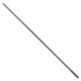 Diablo DMAPL2250 Hammer Drill Bit, 3/8 in Dia, 18 in OAL, Percussion, 4-Flute, SDS Plus Shank