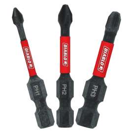 Diablo DPHV2-S3 Insert Bit Set, 3-Piece