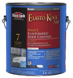 Gardner SK-7701 Elastomeric Roof Coating, White, 3.4 L Pail, Liquid