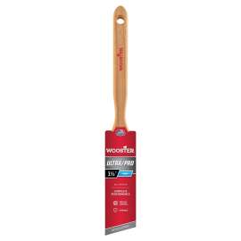 WOOSTER 4174-1-1/2 Paint Brush, 1-1/2 in W, 2-7/16 in L Bristle, Nylon/Polyester Bristle, Sash Handle