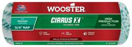 WOOSTER COLORmaxx R185-9 Roller Cover, 3/4 in Thick Nap, Polyamide Fabric Cover, Green