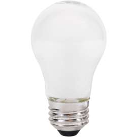 Sylvania 40762 Natural LED Bulb, General Purpose, A15 Lamp, 40 W Equivalent, E26 Lamp Base, Dimmable, Frosted