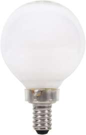 Sylvania 40798 Natural LED Bulb, Decorative, G16.5 Lamp, 40 W Equivalent, E12 Lamp Base, Dimmable, Frosted