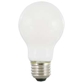 Sylvania 40673 LED Bulb, General Purpose, A19 Lamp, E26 Lamp Base, Dimmable, Daylight, 5000 K Color Temp