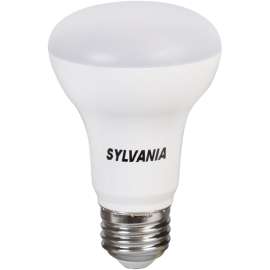 Sylvania 40788 Natural LED Bulb, Spotlight, R20 Lamp, 45 W Equivalent, E26 Lamp Base, Dimmable, Frosted