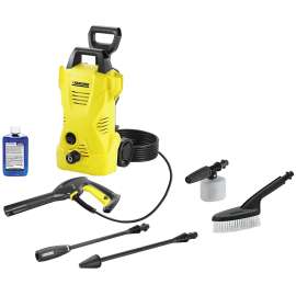 Karcher K 2 Series 1.602-315.0 Pressure Washer, 1600 psi Operating, 1.25 gpm, 25 ft L Hose, 13 A, 60 Hz