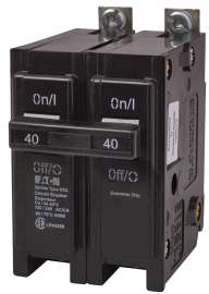 EATON BQL240 Replacement Classic Circuit Breaker, Type BQL, 40 A, 2 -Pole, 120/240 VAC