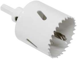 Vulcan 961721OR Hole Saw with Arbor Hanager, 2-1/2 in Dia, 1-7/8 in D Cutting, 4/6 TPI, HSS Cutting Edge