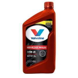 VALVOLINE 609506 Synthetic Blend Motor Oil, 5W-20, 1 qt Bottle