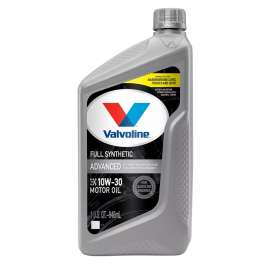 VALVOLINE VV935 Advanced Full Synthetic Motor Oil, 10W-30, 1 qt Bottle