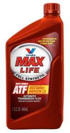 VALVOLINE MAXLIFE VV3246 Automatic Transmission Fluid, 1 qt Bottle