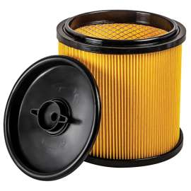 Vacmaster Professional VCFS Cartridge Filter and Retainer, Polyester Frame