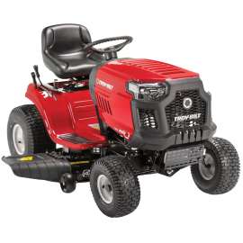 Troy-Bilt 13AM77BS066/A077B Riding Mower, 17 hp, 1-Cylinder, 42 in W Cutting
