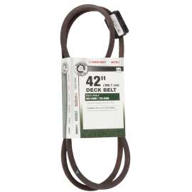 MTD 490-501-M053 Deck Drive Belt, 42 in L, 1/2 in W, 42 in Deck