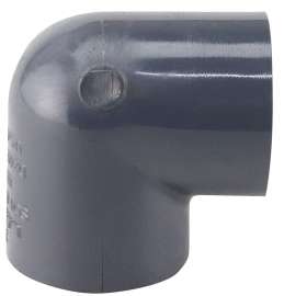 GENOVA 300 Series 337078 Pipe Elbow, 3/4 in FIP, 90 deg, Gray