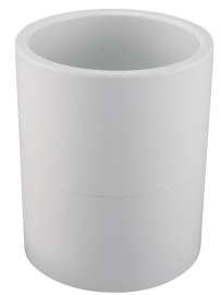 GENOVA 300 Series 30140 Pipe Coupler, 4 in Slip Joint, White