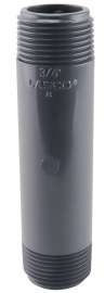 GENOVA 300 Series 384040D Pipe Nipple, 3/4 in MIP, 4 in L, Gray