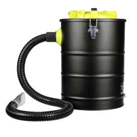 US STOVE AV15E Ash Vacuum, 6.5 gal Vacuum, Cartridge Filter, Black Housing