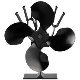 ASHLEY Miracle Heat MH4 4-Blade Thermoelectric Fan