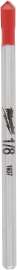 Milwaukee 48-20-8980 Drill Bit, 1/8 in Dia, 2 in OAL, 1/8 in Dia Shank, Round Shank