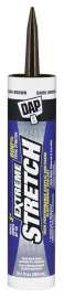 DAP EXTREME STRETCH 7079818708 Premium Elastomeric Sealant, Dark Brown, 24 hr Curing, 40 to 100 deg F, 10.1 fl-oz