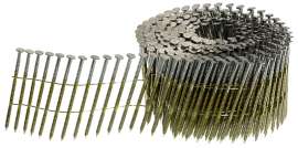 SENCO EL23AGBH Nail, 2-1/4 in L, 304 Stainless Steel, Sencote, Full Round Head, Ring Shank