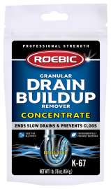 ROEBIC K-67BAG Drain and Trap Cleaner, 1 lb Bag
