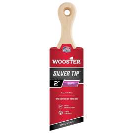 WOOSTER 5225-2 Paint Brush, 2 in W, 2-11/16 in L Bristle, Polyester Bristle, Short Handle