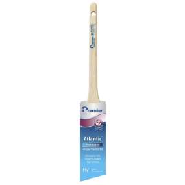 Premier Atlantic 17321 Paint Brush, 1-1/2 in W, 2-3/16 in L Bristle, Nylon/Polyester Bristle