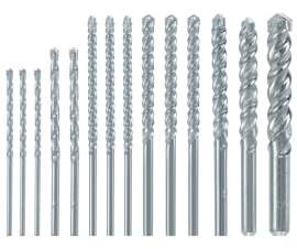 Bosch BM5000 Rotary Bit Set, Masonry, 14-Piece, Carbide