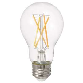 Sylvania 49826 Natural LED Bulb, General Purpose, A19 Lamp, 40 W Equivalent, E26 Lamp Base, Dimmable, Clear
